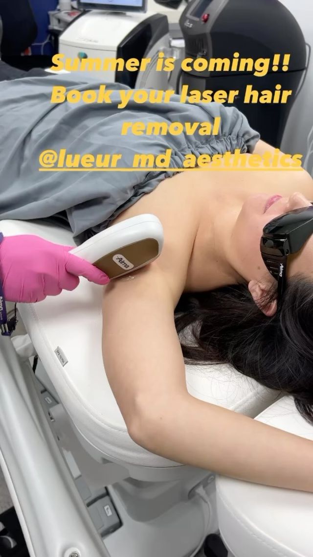 IPL LASER HAIR REMOVAL FOR ANY PART OF YOUR BODY WITH UNWANTED HAIR. BIKINI, BRAZILIAN, BACK, LEGS, ARMS, UNDERARMS. Call LUEUR MD AESTHETICS TO VOOK YOUR HAIR REMOVAL APPOINTMENT (551)999-1991